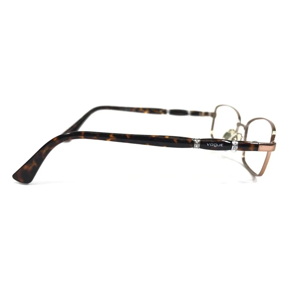 Vogue Eyeglasses Frames VO 3922-B 939 Tortoise Copper Gold Rectangular 52-16-135